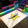 North Queensland Cowboys Design Crystal Velvet Carpet Cozy Non?Slip Printed Rug For Bedroom Living Room Entrance