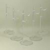 5Pcs Doll Holding Stands Dollhouse Adjust Universal Doll Display Rack Transparent Racks Mannequin Model Stand Doll Dress Support