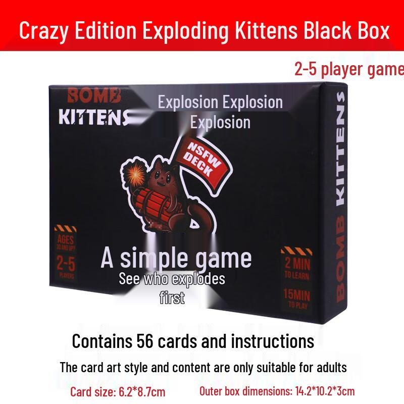Brangdy Exploding Kittens Card Game Set