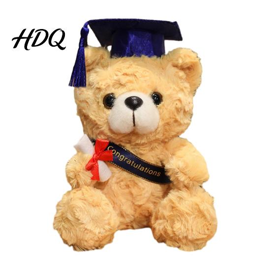 Personalized Stuffed Animal Gift Graduation Gifts 2026 for Her 7-Inch Teddy Bear Soft Celebration Plush Mascot College High School Grade Keepsake