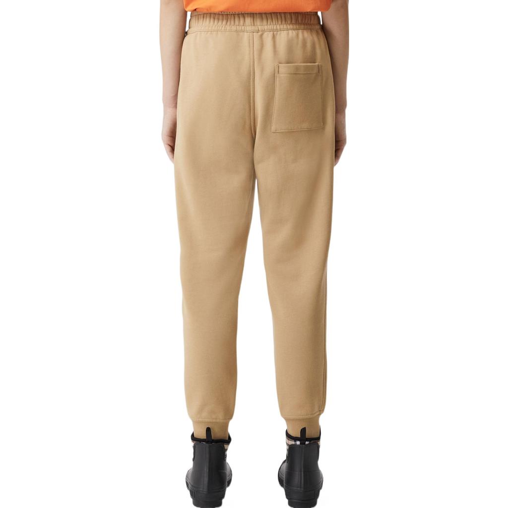 Burberry Logo Patch Cotton Track Pants Women's 80652561