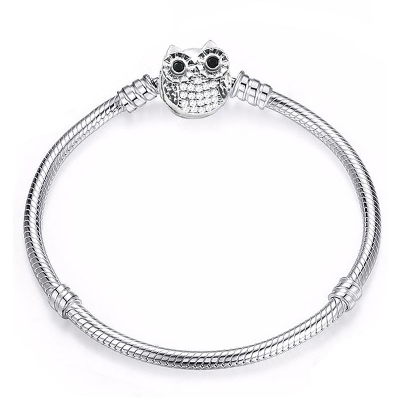 High Quality Snake Bone Basic Chain Charm Bracelet Fit Original DIY Bead Bracelets For Women Girl Jewelry Making