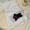 Luochi Knitting Scarf: Cozy Imitation Cashmere Cartoon Wool Neck Warmer for Women, Korean Style