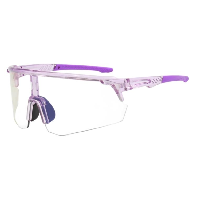 

Adaptive Tint Motorcycle Glasses Anti Slip Temples Lightweight Design for Day Night Outdoor Activitis
