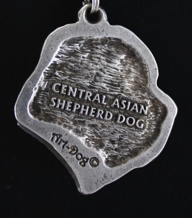 Central Asian Shepherd Dog - Necklace with dog, silver-plated pendant for dog fan, unique jewelry by Art-Dog brand