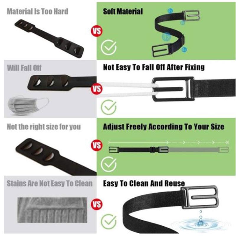 Buy 5Pcs Mask Extender - Face Mask Extender Strap Ear Loops Relieving ...
