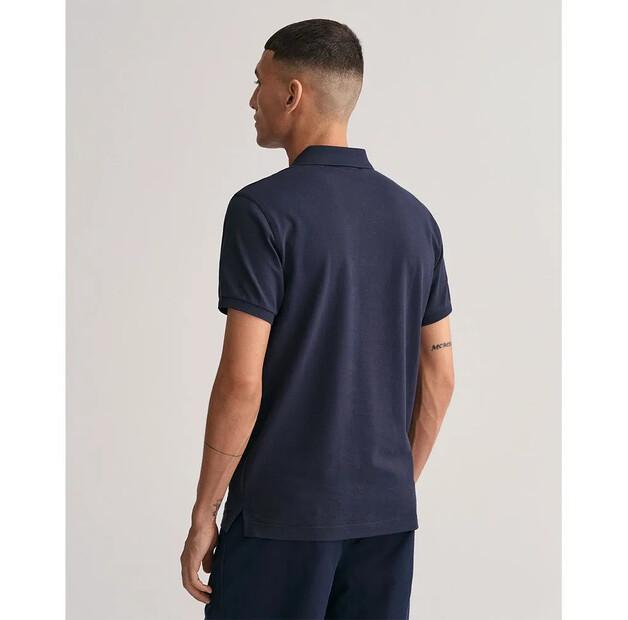 Gant Slim Shield поло с короткими рукавами