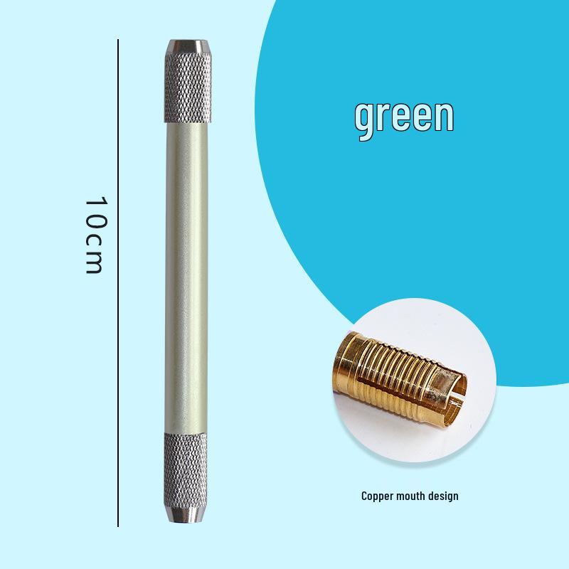 Dual-Ended Metal Pencil Extender & Cap Holder