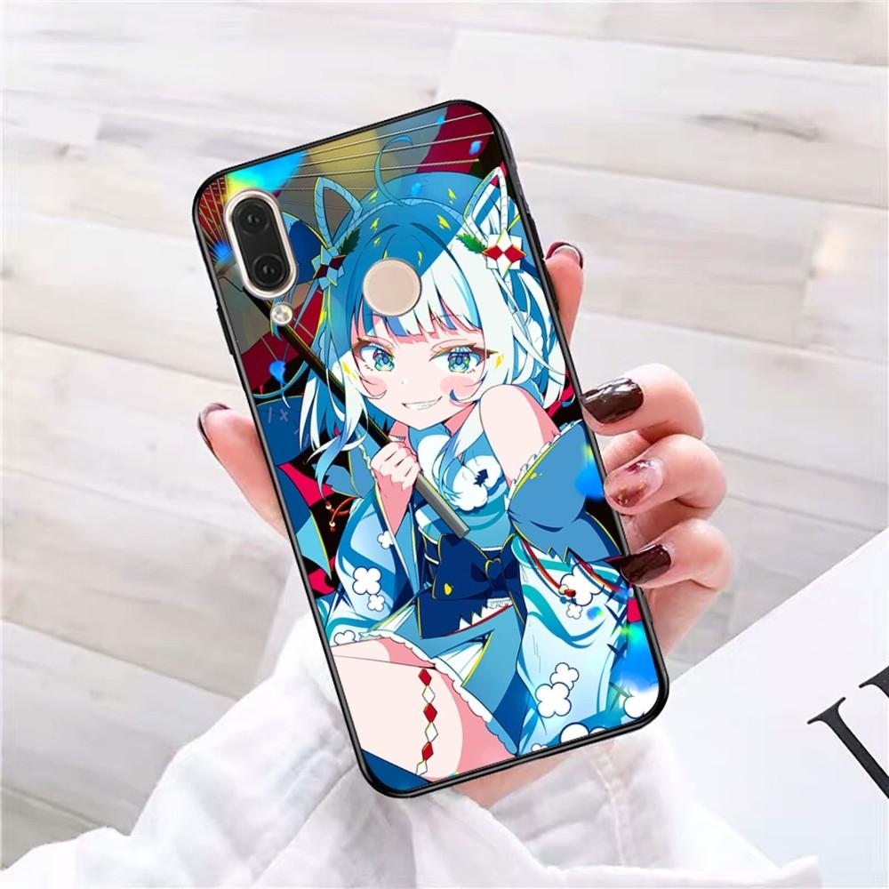 Gawr Gura Phone Case For Redmi 5 6 7 8 9 10 plus pro 6 7 8 9 A GO K20 K30 K40 pro plus F3 Fundas
