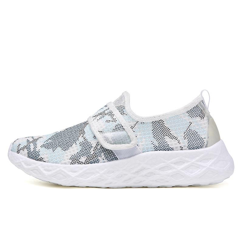 Shoes New mother shoes medium couple walking shoes summer breathable fly-woven shoes