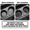 For Honda PVC Cup Holder Anti Slip Mat Civic Accord CRV HRV Fit Odyssey EC5