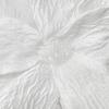 Witte 3D Bloemen Geborduurde Stoffen Patches voor Kledingreparatie en Decoratie