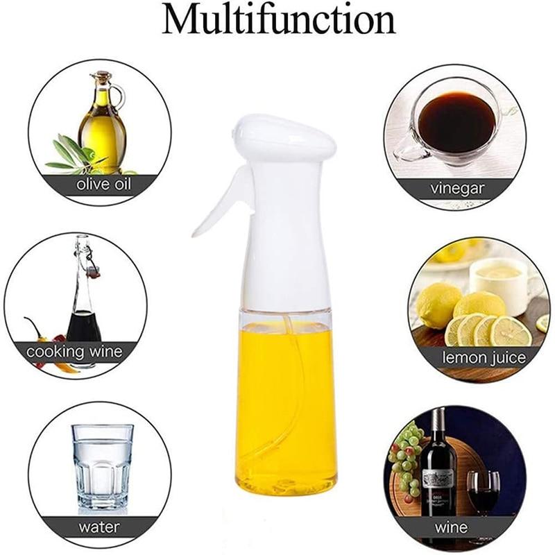 210ml Oil Sprayer Cooking Baking Vinegar Mist Sprayer Barbecue Spray Bottle for Kitchen