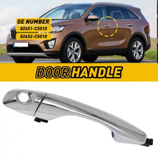 Exterior Rear Front Door Handle Set For 2016- Kia Sorento Left & Right 1/2/4