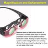 VBESTLIFE 8x Binoculars, Hands-Free Fishing Binoculars, Portable Fishing Glasses for Birdwatching, Sports, Concerts, and Theaters