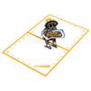 Unique 3D Father's Day Card Black3D Labrador Greeting Card Father's Day Greeting Card Graduation for Dog Enthusiasts
