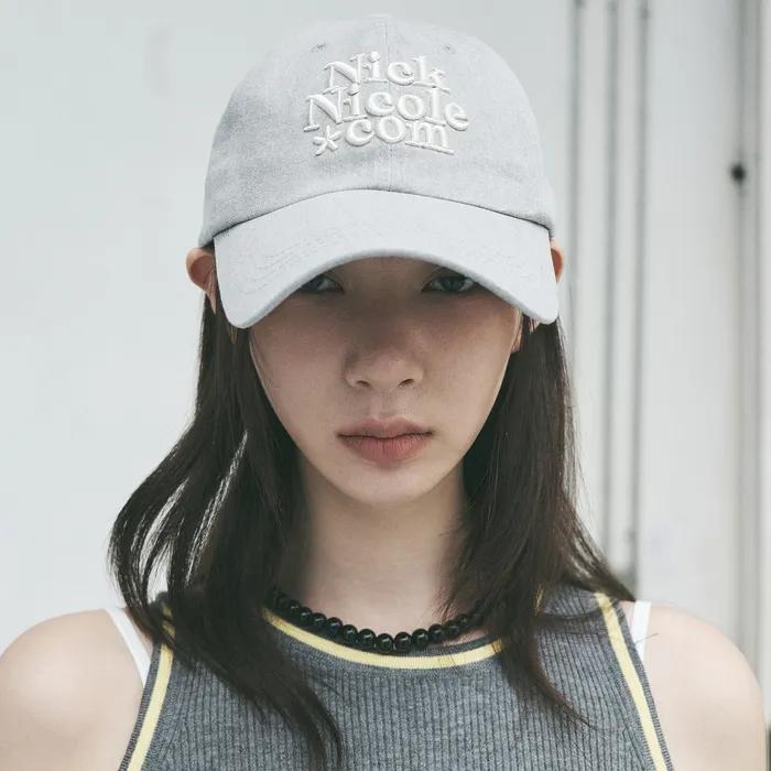 NN DOTCOM SIGNATURE BALL CAP_LIGHT GRAY