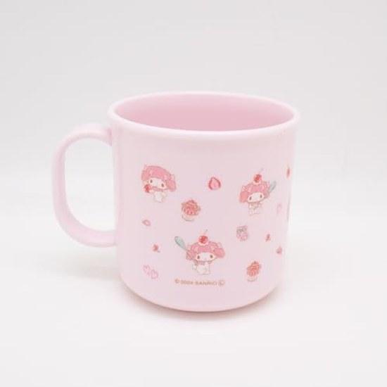 OSK Childrens Plastic Cup Antibacterial 200ml Sanrio My Melody MM No.2 Made Japan C-1