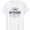 Retro Vintage State of Wyoming T-Shirt