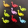50 sztuk Cute Cartoon Dinosaur album do scrapbookingu diy drewniane guziki torby ubrania do szycia wystrój