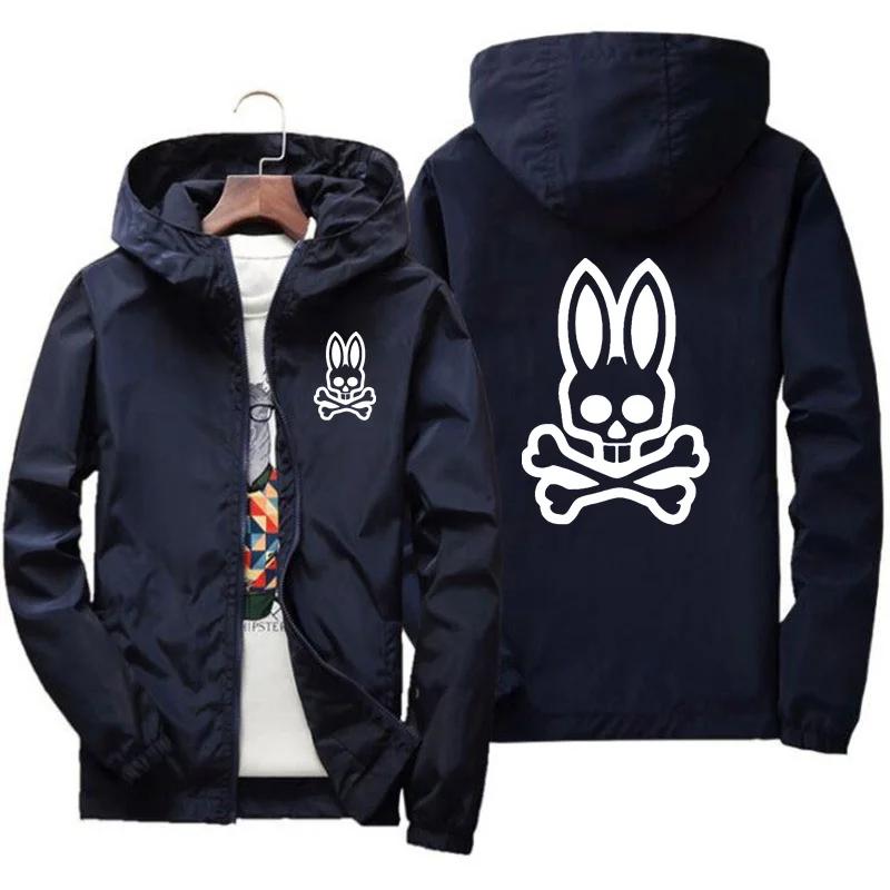 

Весна и осень 2024, мужские куртки на молнии с капюшоном, спортивные на открытом воздухе, стильные, большие размеры, повседневная куртка для молодежи, парка, модная новая одежда