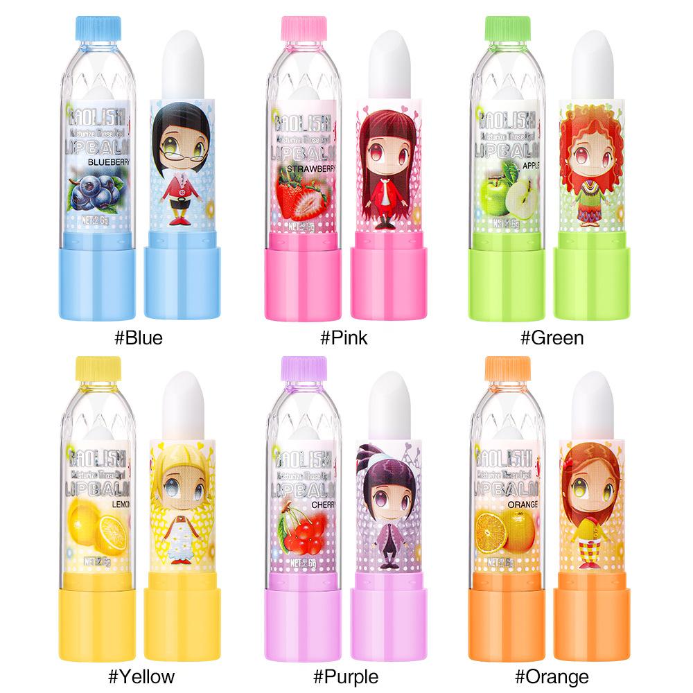 Lip Balm Plant Lip Balm Aloe Vera Honey Moisturizing Hydrating Colorless Lip Lines Lightening Fruit Lip Balm