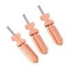 3PCS Upgrade Nozzle Hotend Fit for FlashForge AD5X 3D Printer All Metal Quick Detachable Nozzle Hotend 0.25MM 0.4MM