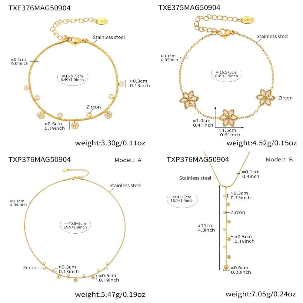 Elegant Y Chain Necklace Bracelet Choker Necklace Fashion Zircon Necklace  Women Jewelry