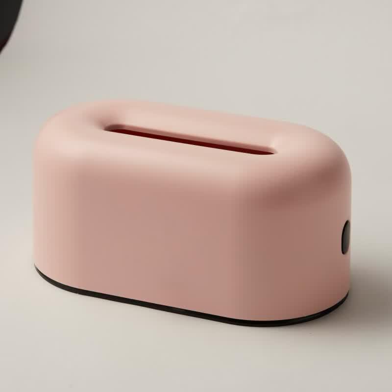 GuangZhuoJia Cream Plastic Tissue Box - 2 Pack