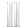 Conical Wavy Flameless Candle, 3D Flame Festival Decorative Candle Lamp, Suspended Candle, LED Electronic Candle Lamp