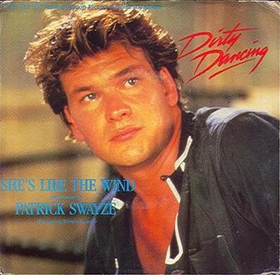 7inch Record PATRICK SWAYZE  Shes Like The Wind 53637R RCA 1987 US Rock Used