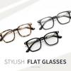 Jay Chou Oversized Fashion Glasses for Women - Arched Eyebrow Line, No-Makeup Look