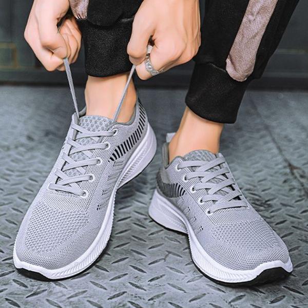 Baskets Chaussures Décontractées Respirantes pour Homme Chaussures de Course Légères à Semelle Souple Antidérapantes pour Homme