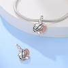 Brand New Copper Metal Rose Romantic Butterfly Skull Charm Bead Components Bead Components Compatible With 3mm Authentic Original Bracelet High