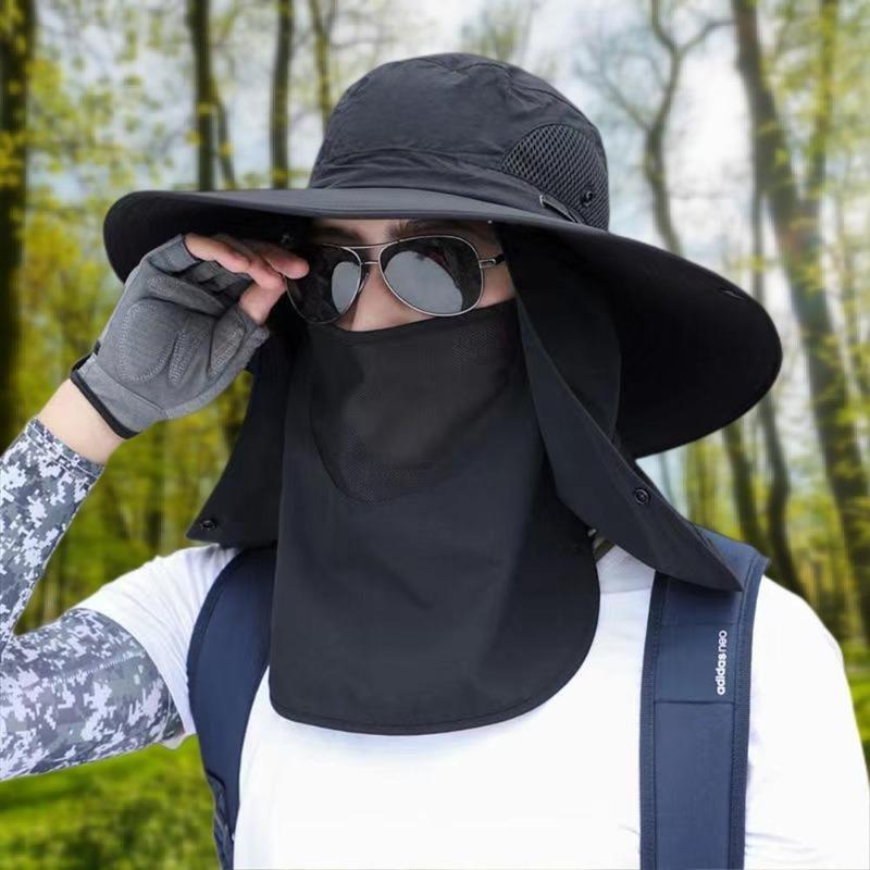 Brede rand Zonnehoed Zonnescherm Vissershoed Bergbeklimmen Jungle Vizier Zonbescherming Zonnehoed Zonnescherm Hoed