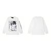 Washed Vintage Distressed Cotton Long Sleeve Tee Oversized Streetwear Style Men Casual Daily Wear