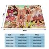 Chuuya Nakahara Osamu Dazai Blankets Flannel Autumn/Winter Anime Soft Throw Blankets for Bed Outdoor Bedspread