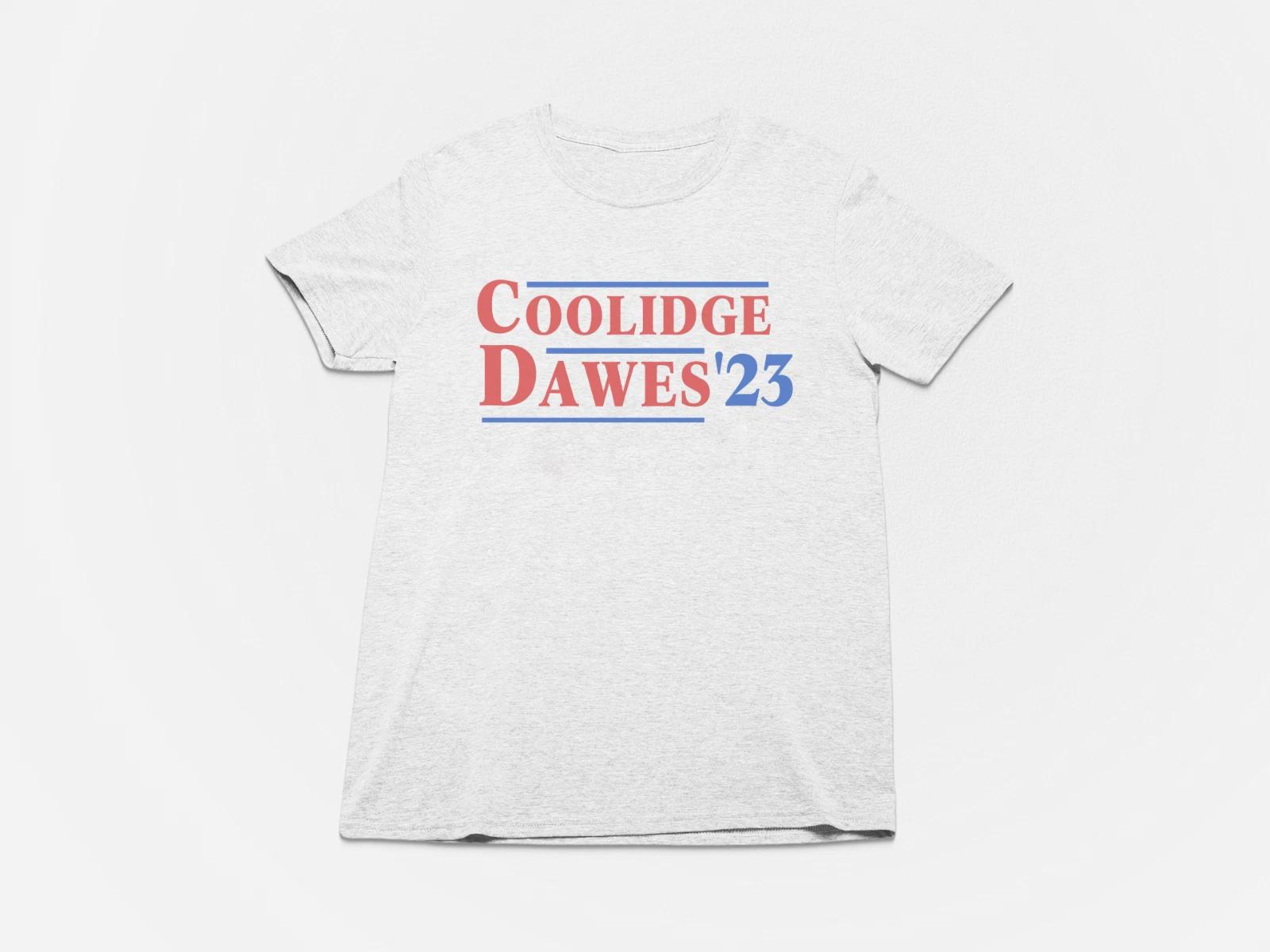 

Calvin Coolidge & Charles G. Dawes Tshirt, (1923-1929) , Political, Campagin S