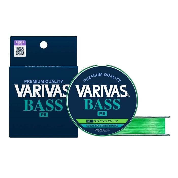 Varivas Bass PEX4 150m Flash Green 0.8 Number (15LB)