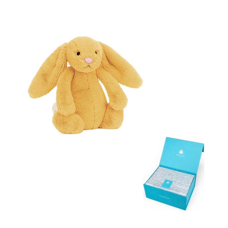 JELLYCAT Shy Series Sunshine Rabbit Cute Doll Plush Doll 17cm High
