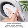 Bra Laundry Bag TPR Mesh Zipper Protective Underwear Washing Machine Cage Anti Deformation Delicate Clothing Holder For Home Travel Use