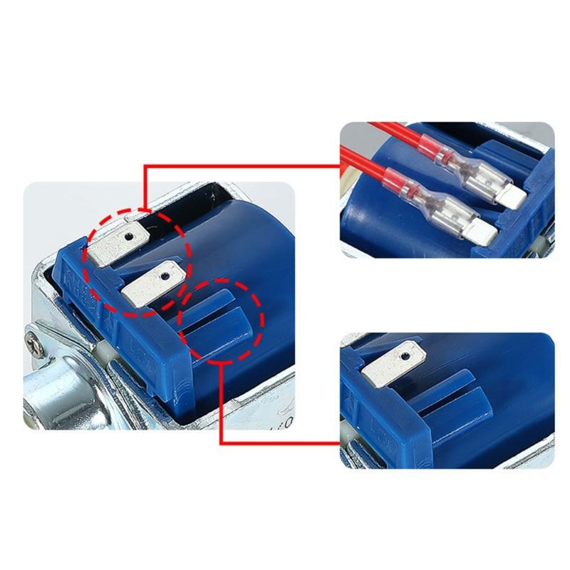 Pompa dell'acqua elettromagnetica 16W Pompa a solenoide in ABS e metallo per macchine da stiro a vapore Riparazione efficiente e installazione facile