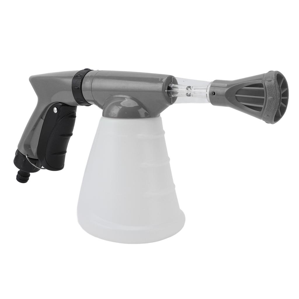 Foam Cannon Multifunctional Professional Sprayer Tool High Pressure Foam Washer Cannon for Water Flowers Carwash Gray