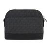 Michael Kors Charm Classic Monogram PVC Shoulder Bag Women bags Black 32H1ST9C3V-BLACK