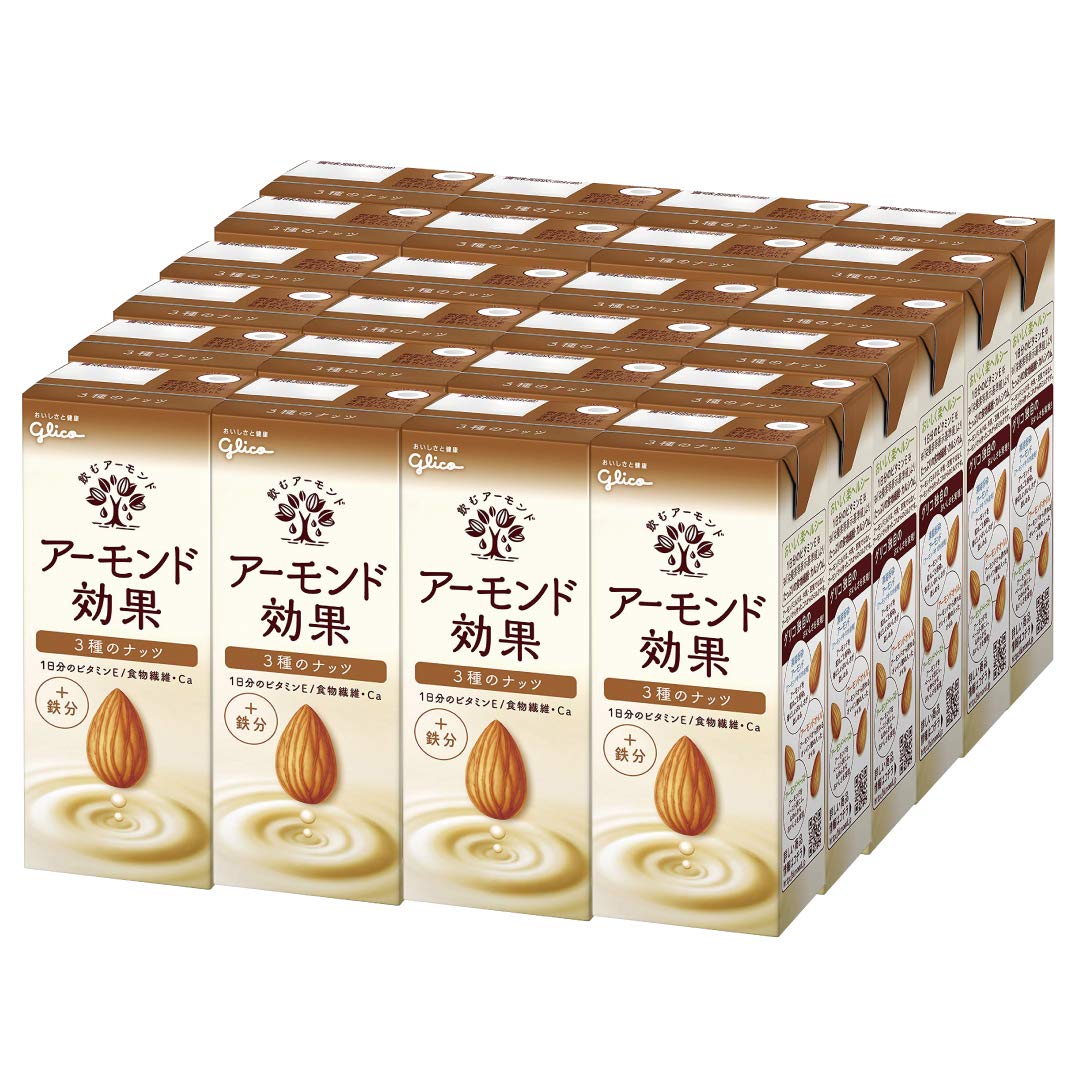

Glico Dairy Almond Effect 3 вида орехов 200 мл бумажная упаковка x 24 шт.
