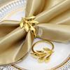 6Pcs Gold Leaf Napkin Rings Fall Napkin Holder for Christmas Thanksgiving Wedding Dinnig Table Decoration 2026 HWL02