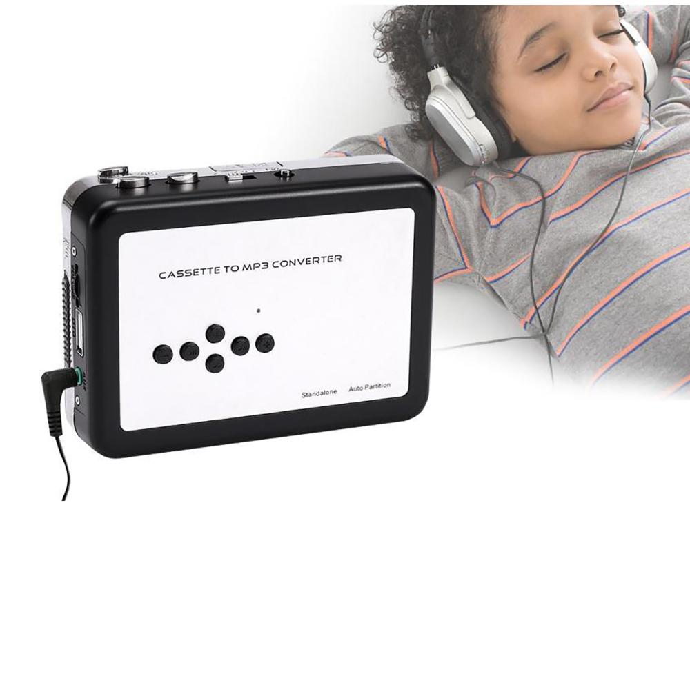 New USB Cassette Player Portable Converter Recorder Convert Tapes to Digital MP3