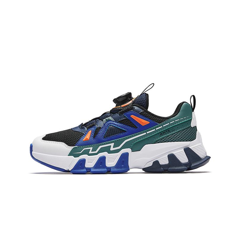 Anta Kids Mountain Language Trendy Fashion Comfortable Versatile Non-Slip Wear-Resistant Breathable Low-Top Casual Shoes Men Casual Shoes A12518820