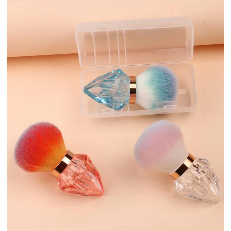 New Fashion Diamond Nail Dust Brush Mushroom Head Large Beauty Tool Powder Brush