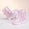 Winter Children's Cotton Boots, Insulated and Warm Snow Boots, Anti-slip and Durable Outdoor Boots